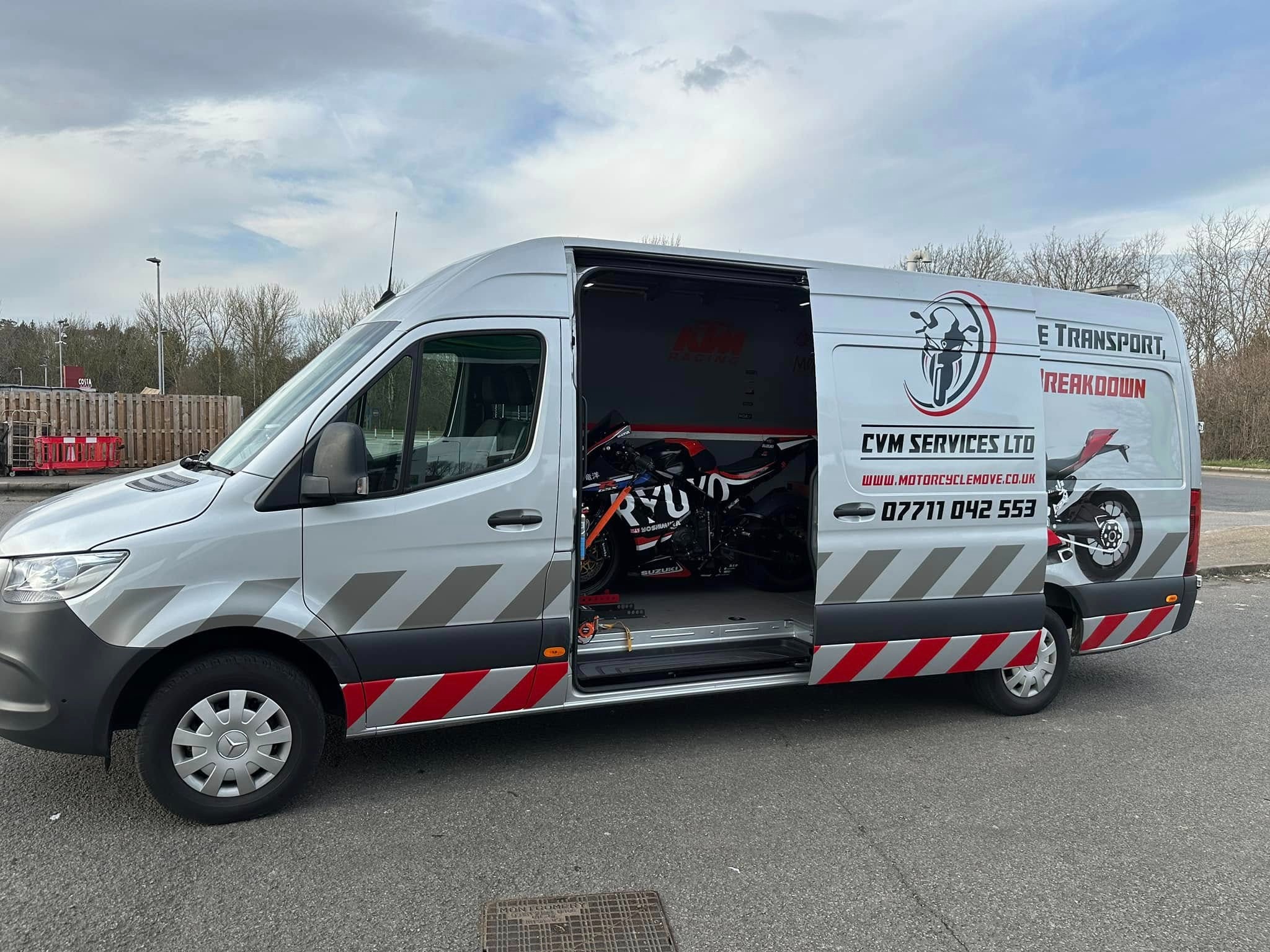 About CVM Services – professional motorcycle transport UK